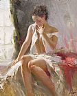 Pino demure painting