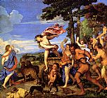 Titian Bacchus and Ariadne painting