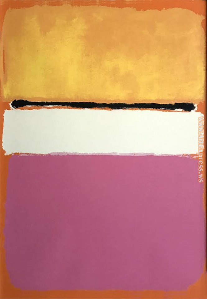 Mark Rothko White Center II painting